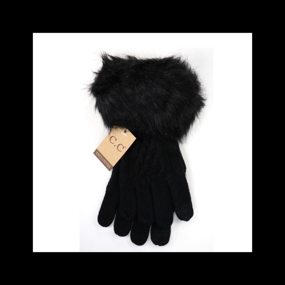 Fur Cuff CC Gloves - Picture 5 of 5